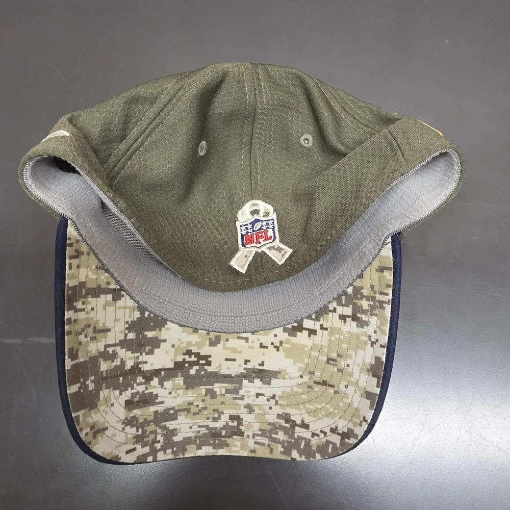 New England Patriots Salute To Service Hat Men M‎ Green NFL Football New Era